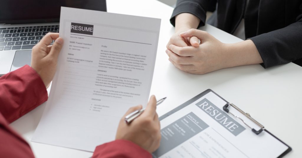 Interview – applying & preparation